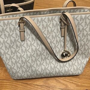 Michael kors set of 2 large tote jet bags